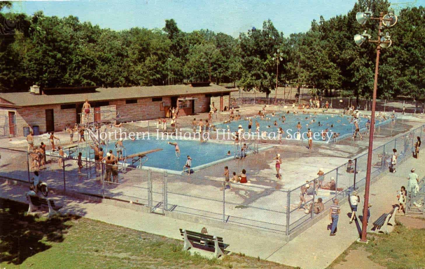 Swimming pool at The History Museum, a popular recreational spot for visitors and locals.